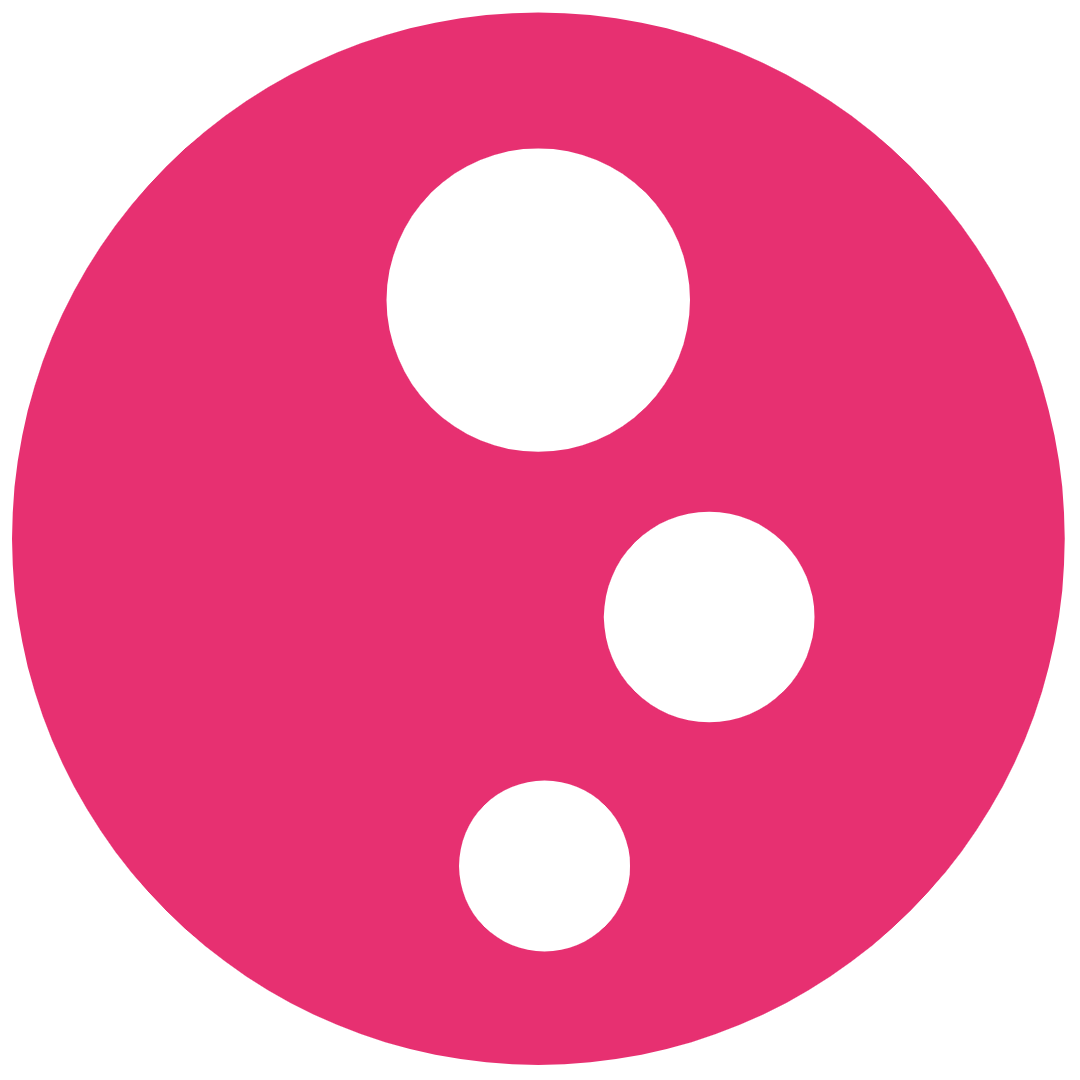 Club Soda Drinks logo - bubbles inside a circle
